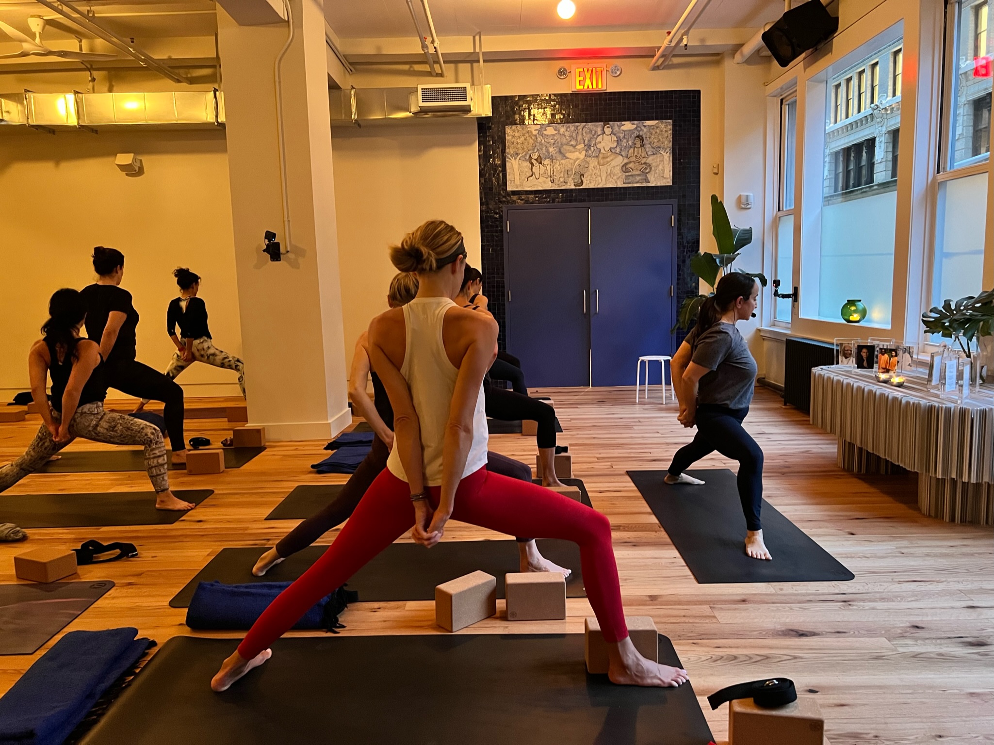 Contemporary Yoga Studio in NoMad