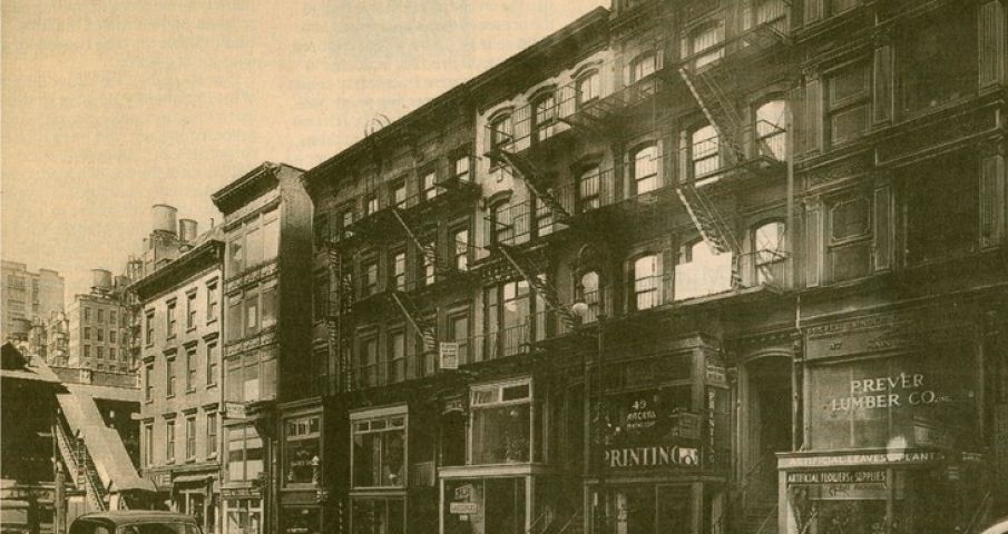 Tin Pan Alley, Locations