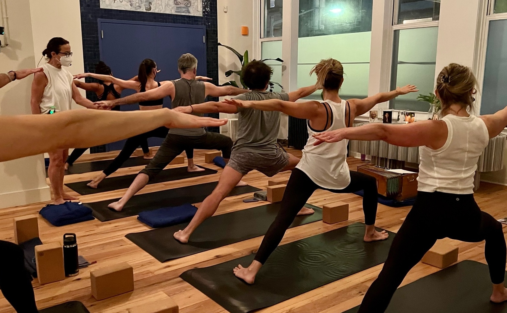 Studio B Power Yoga focuses on hot yoga with a vinyasa flow