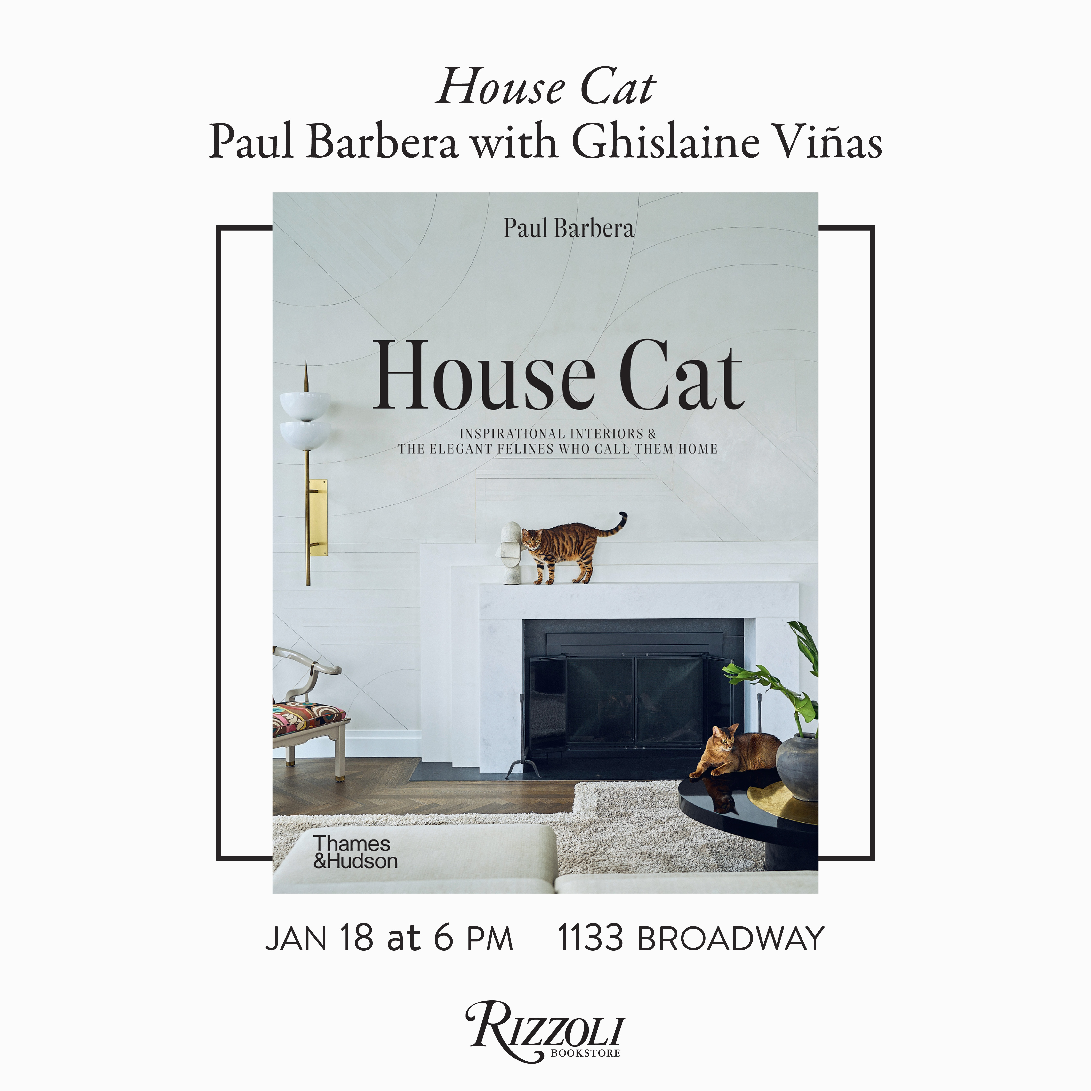 Cats & Books - Rizzoli New York
